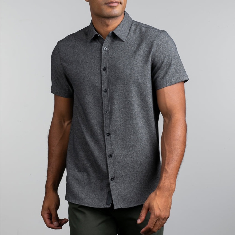 Bylt Basics NWT Men’s Vista Short-Sleeve Button Down Shirt